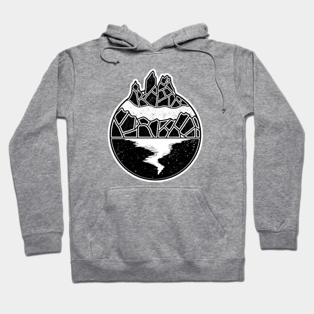 Torres del Paine Hoodie by AquaDuelist